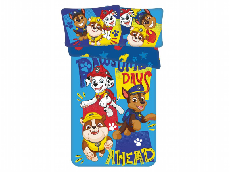Jerry Fabrics Povlečení do postýlky Paw Patrol 579 baby 100x135, 40x60 cm