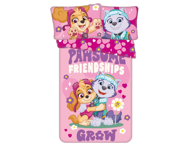 Jerry Fabrics Povlečení do postýlky Paw Patrol 578 baby 100x135, 40x60 cm