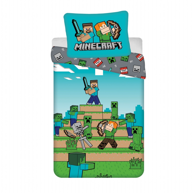 Jerry Fabrics Povlečení bavlna Minecraft We Got This Varianta: Povlečení bavlna Minecraft We Got This 140x200, 70x90 cm