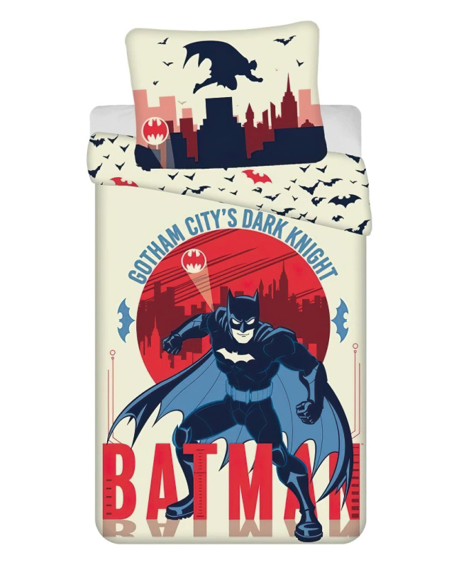 Jerry Fabrics Povlečení Batman Gotham´s Knight 140x200, 70x90 cm