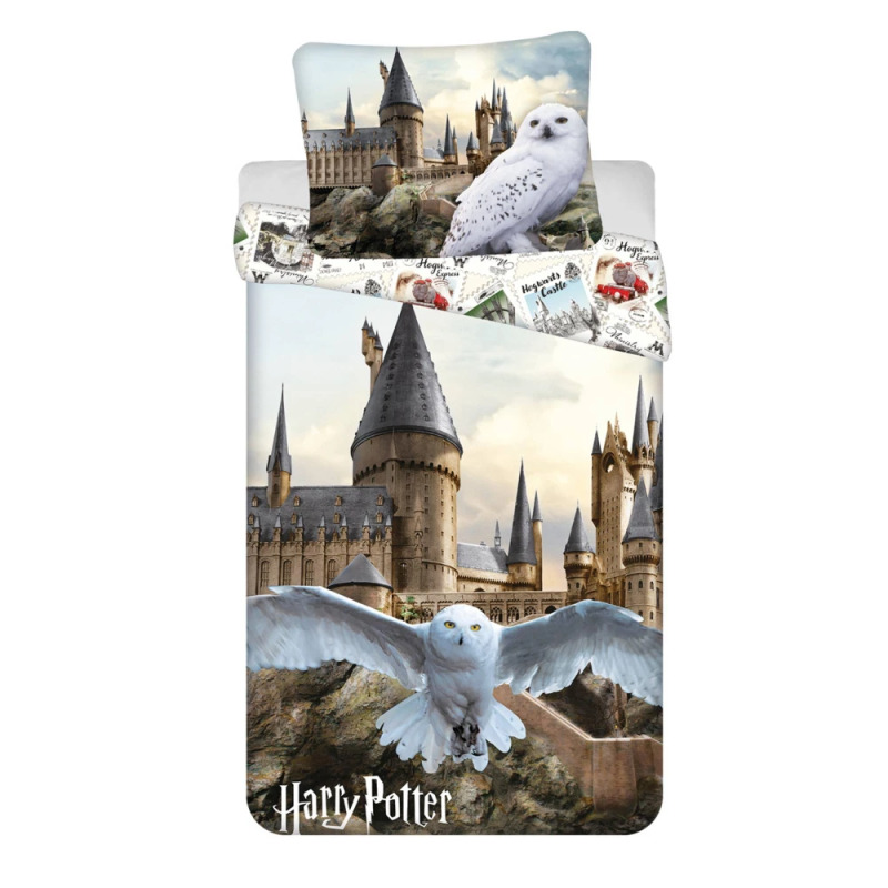Jerry Fabrics Povlečení Harry Potter Hedwig 02 140x200, 70x90 cm