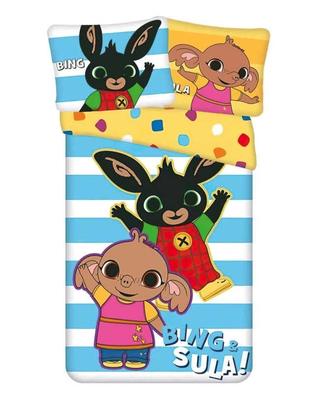 Jerry Fabrics Povlečení Králíček Bing Sula 140x200, 70x90 cm
