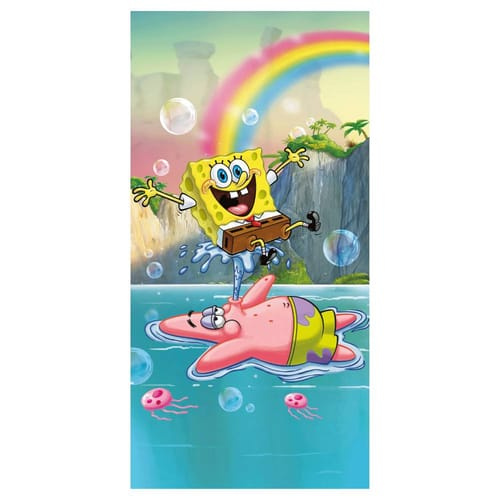 Jerry Fabrics Osuška Sponge Bob Tropical Duo 70x140