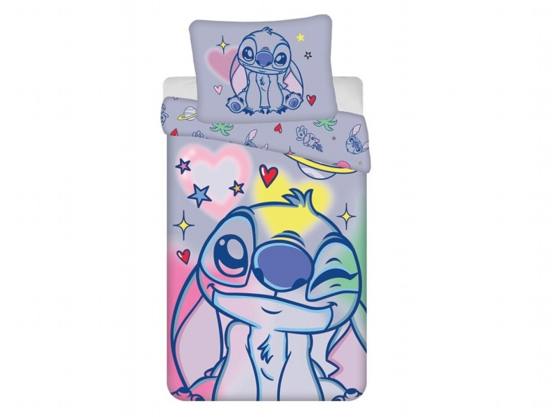 Jerry Fabrics Povlečení Lilo a Stitch Brush it 140x200, 70x90 cm