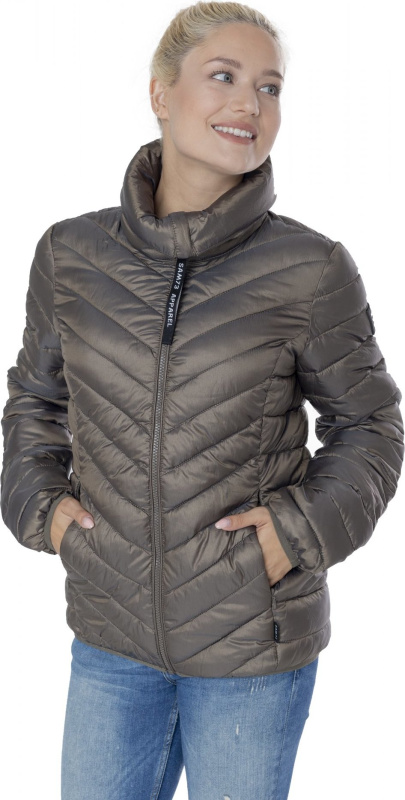 Dámská zimní bunda SAM 73 Isabella hnědá Velikost: XL