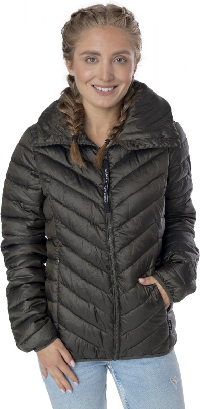 Dámská zimní bunda SAM 73 Isabella zelená Velikost: XXL