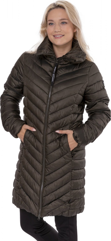 Dámský zimní kabát SAM 73 Astrid zelený Velikost: S