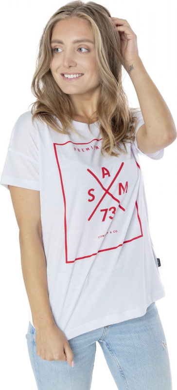 Dámské triko SAM 73 Tanya bílé Velikost: XXL