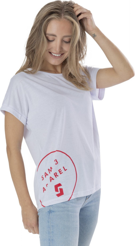 Dámské triko SAM 73 Leah bílé Velikost: L