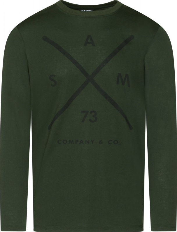 Pánské triko SAM 73 BLANE Zelená Velikost: S