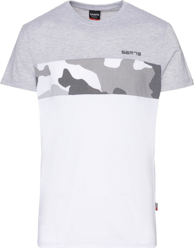 Pánské sportovní tričko SAM 73 Lewis šedé Velikost: XXL