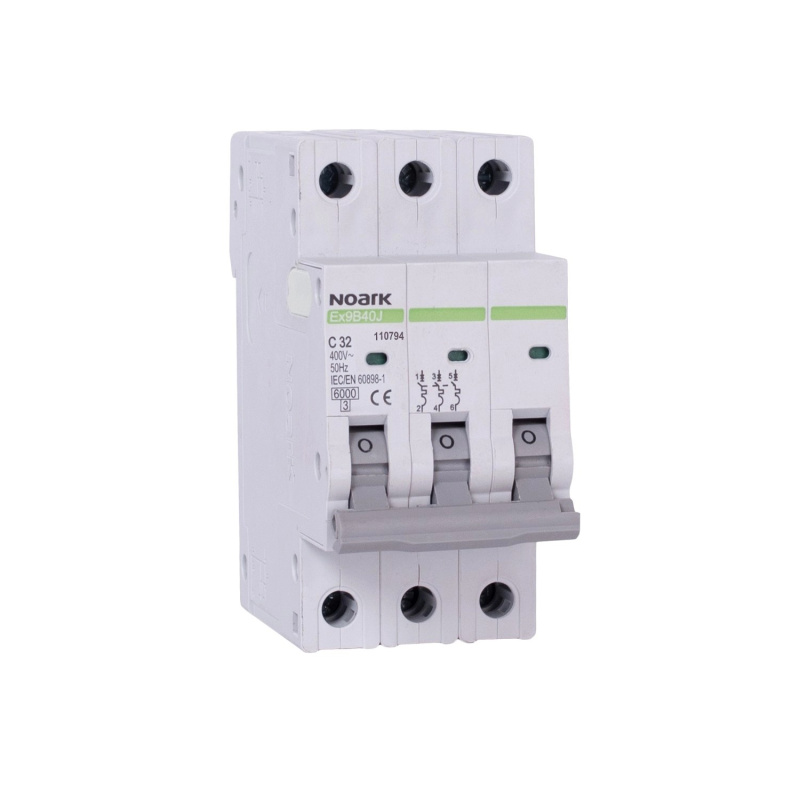 Noark Jistič Slim EX9B40J 3P B16 6kA
