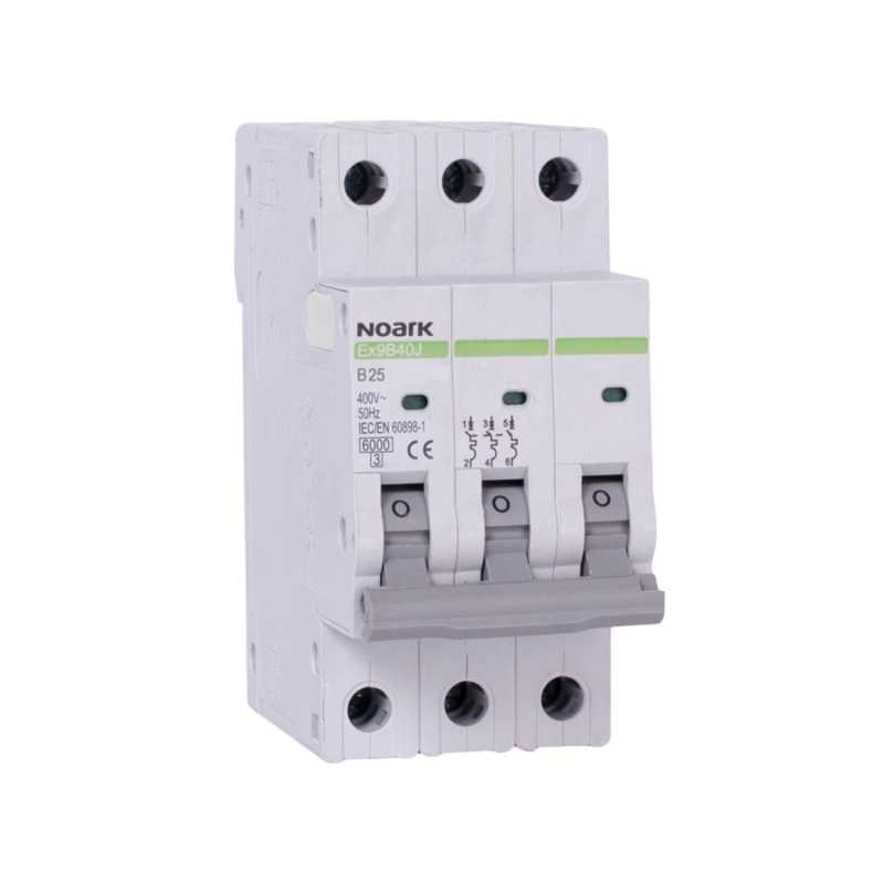 Noark Jistič Slim EX9B40J 3P B25 6kA