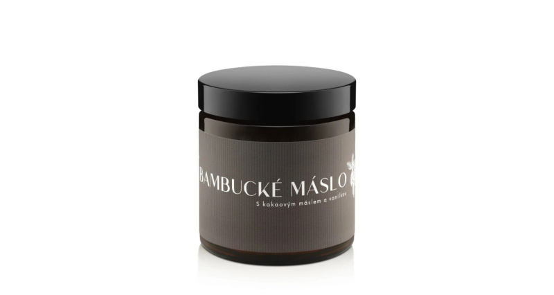 Šlehané bambucké máslo s kakaovým máslem a vanilkou objem 180ml