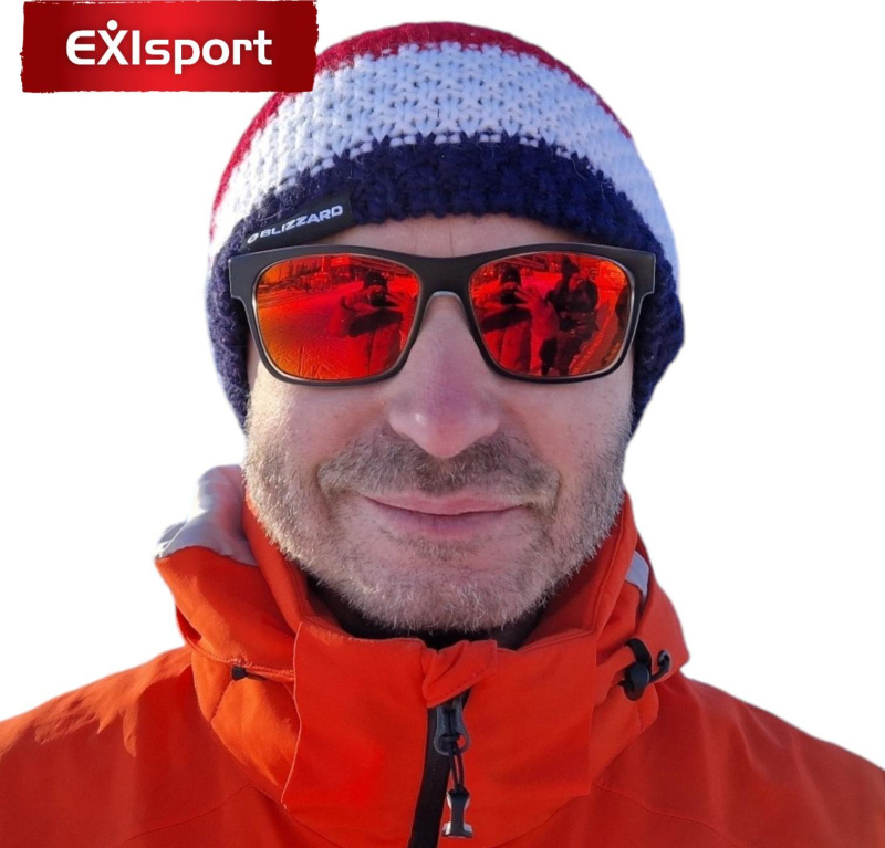 Čepice BLIZZARD Quest modrobíločervená Velikost: UNI