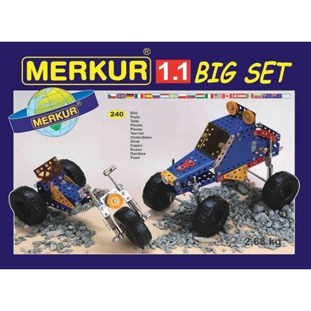 Merkur 1.1 Stavebnice vozidel - 240 dílů