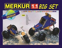 Merkur 1.1 Stavebnice vozidel - 240 dílů