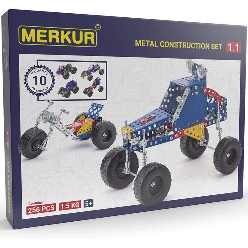 Merkur 1.1 Stavebnice vozidel - 240 dílů