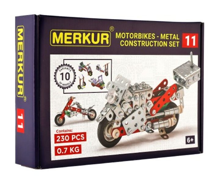 Merkur 011 Motocykl - 222 dílů