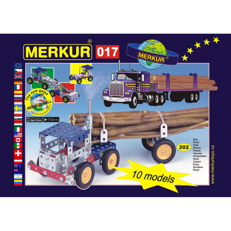 Merkur 017 Kamión - 202 dílů