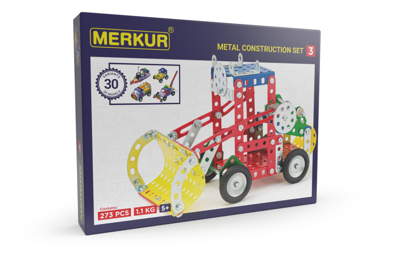 Merkur 3 30 modelů - 307 dílů