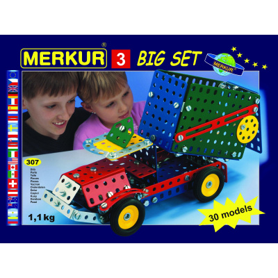 Merkur 3 30 modelů - 307 dílů