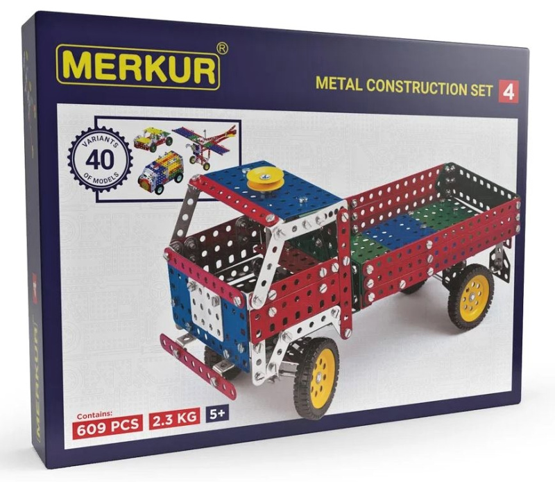Kreativní stavebnice MERKUR - 40 modelů