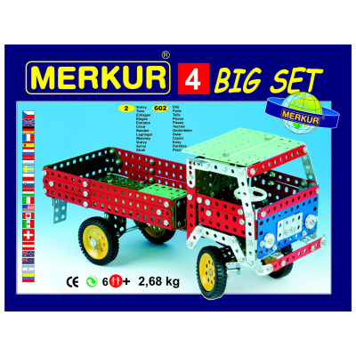 Kreativní stavebnice MERKUR - 40 modelů