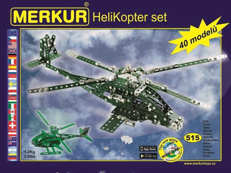 Stavebnice MERKUR Helikopter Set