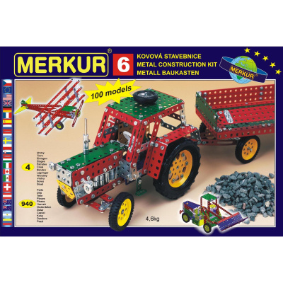 Stavebnice MERKUR - 100 modelů