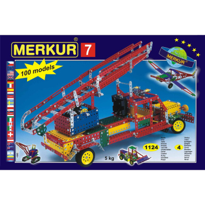 Stavebnice Merkur s 100 modely