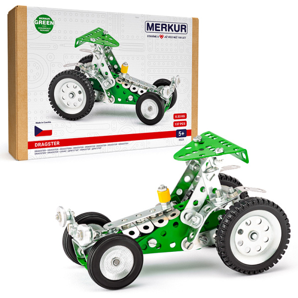 Merkur 052 - dragster, 137 dílů