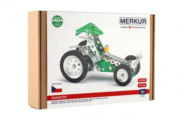 Merkur 052 - dragster, 137 dílů