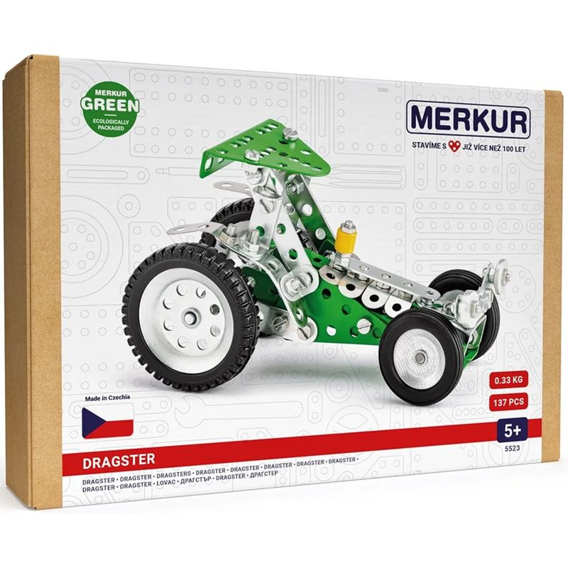 Merkur 052 - dragster, 137 dílů