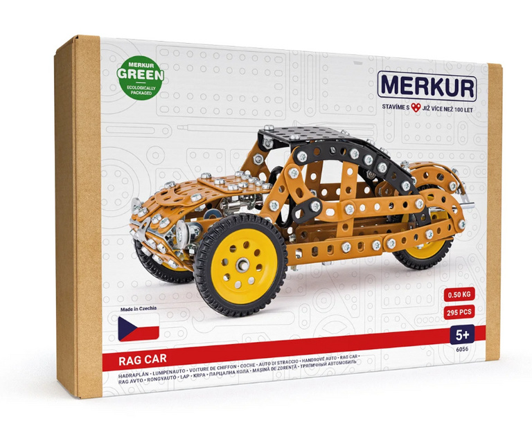 Stavebnice MERKUR Hadraplán 300ks v krabici 26x18x5,5cm