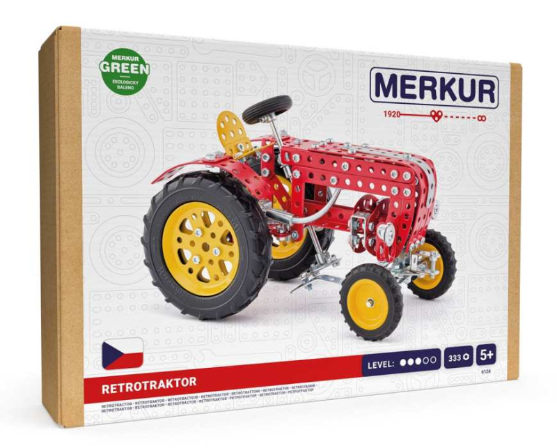 Merkur Retrotraktor, 333 dílků