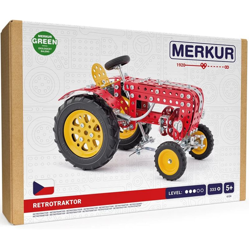 Merkur Retrotraktor, 333 dílků