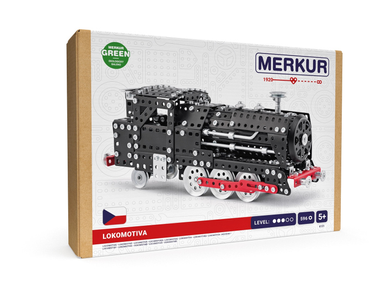 Merkur Lokomotiva, 596 dílků