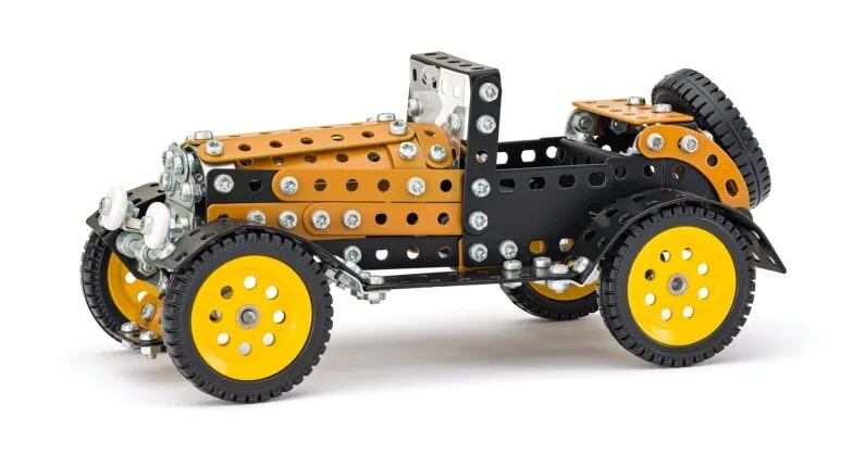 Merkur - Veterán Aero kabriolet, 382 dílků