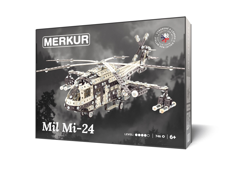 Merkur vrtulník mil mi-24, 746 dílků