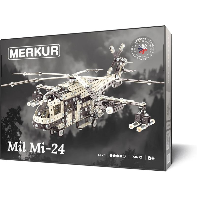Merkur vrtulník mil mi-24, 746 dílků