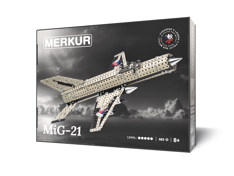 Merkur - Stíhač Mig 21, 682 dílků
