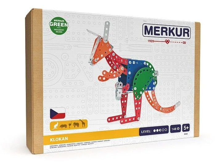Merkur - ZOO Klokan, 148 dílků
