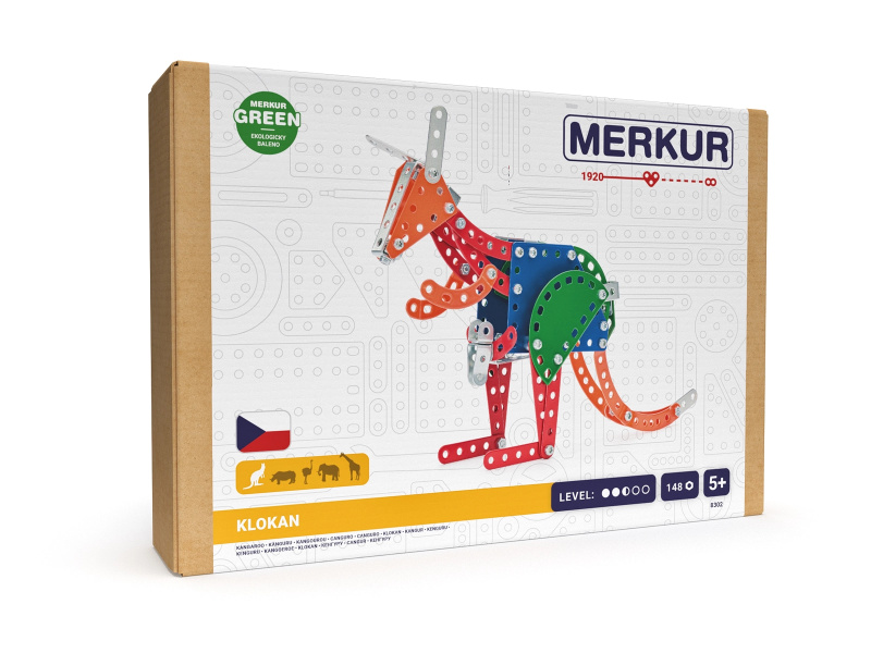 Merkur - ZOO Klokan, 148 dílků