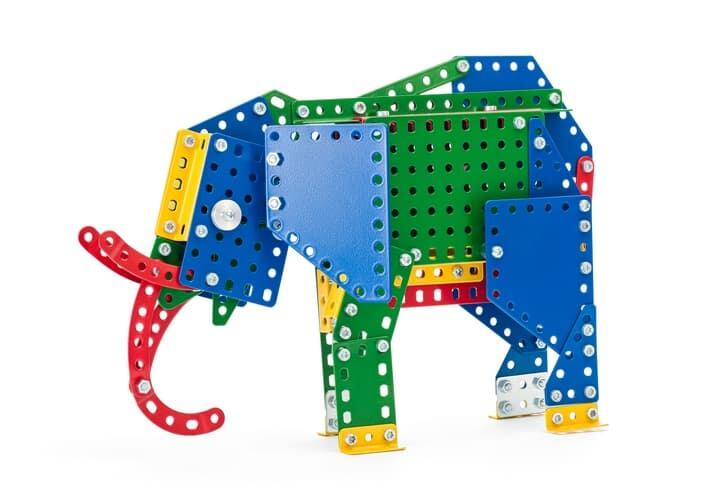 Merkur - ZOO Slon, 267 dílků