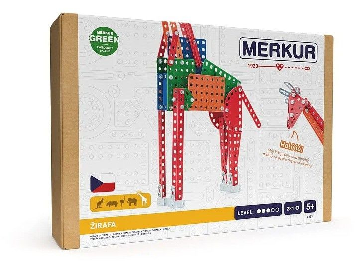 Merkur - ZOO Žirafa, 231 dílků