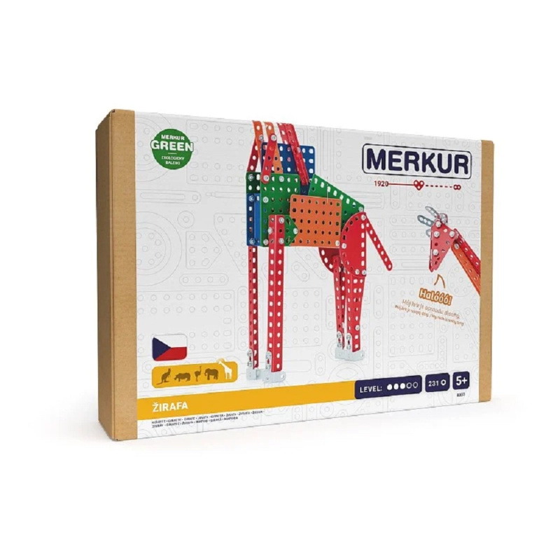 Merkur - ZOO Žirafa, 231 dílků