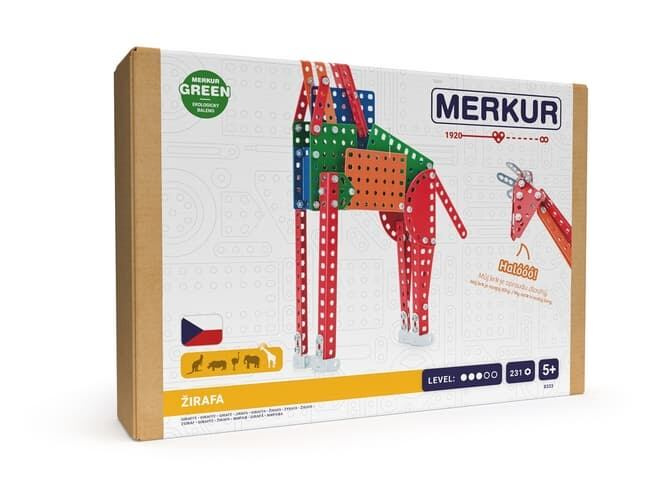 Merkur - ZOO Žirafa, 231 dílků