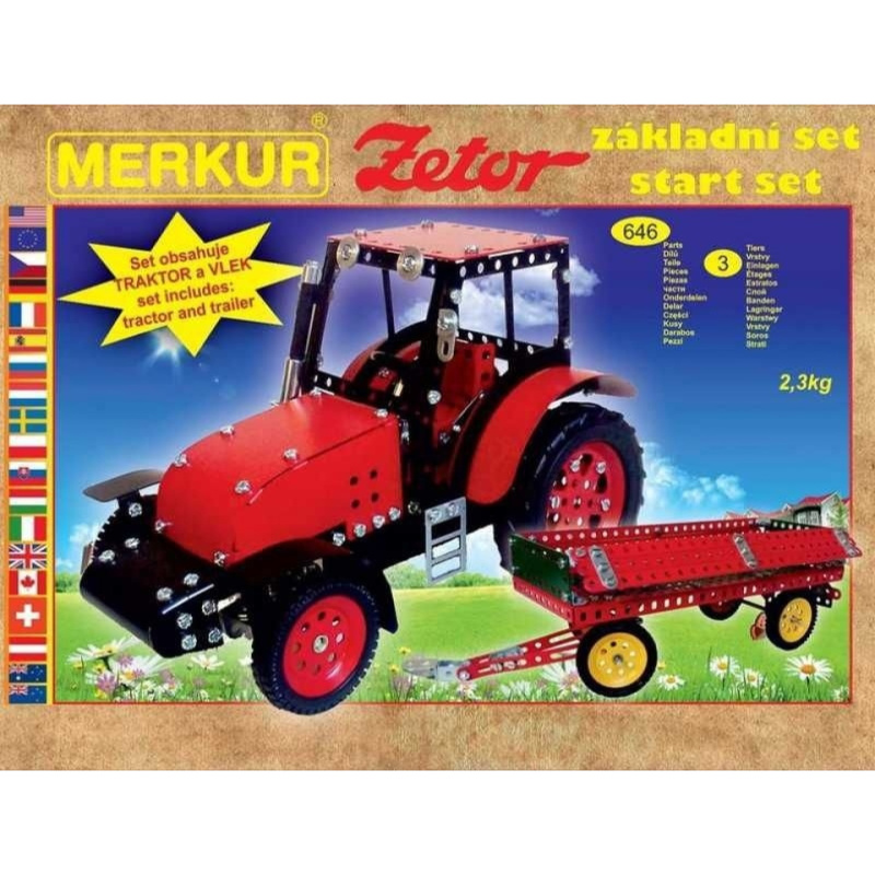 Merkur Zetor - 646 dílů