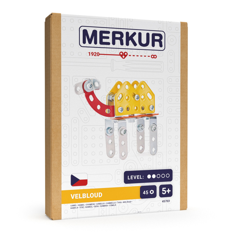 Stavebnice Merkurn Velbloud Mini 45 ks